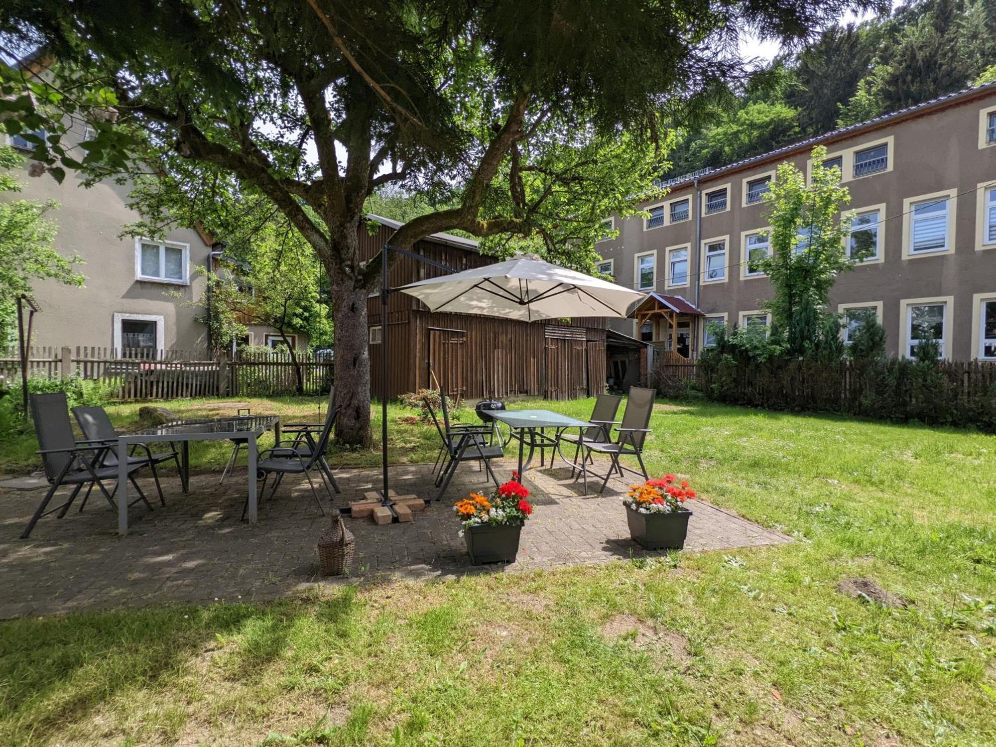 Gemütliche Wohlfühloase mit Pool, Garten &Terrasse - H5 Sebnitz Exterior foto